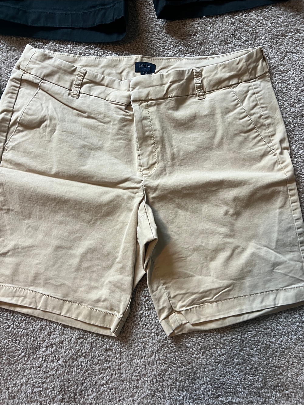LOT 4 J Crew shorts women’s size 12. Khaki, black, grey & green - Picture 9 of 10